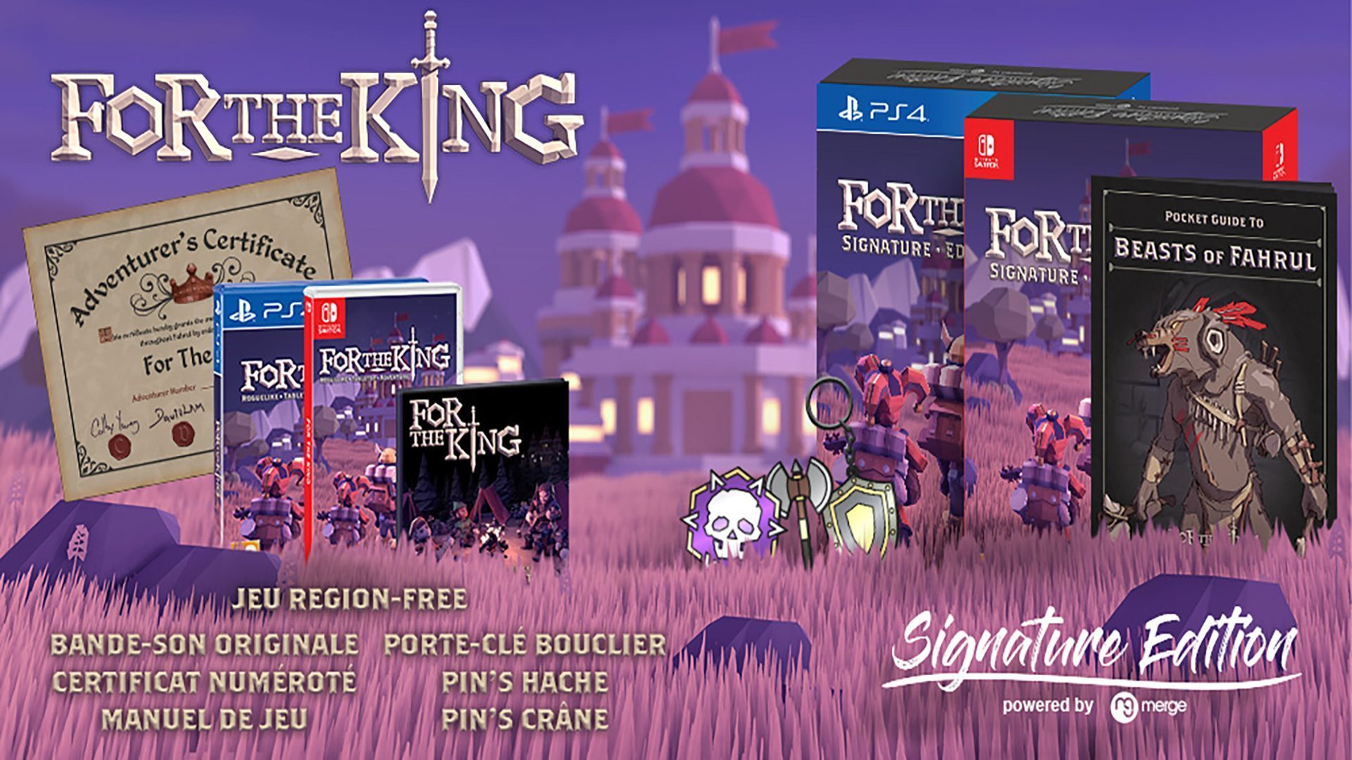 For the King for store Nintendo Switch Signature Edition