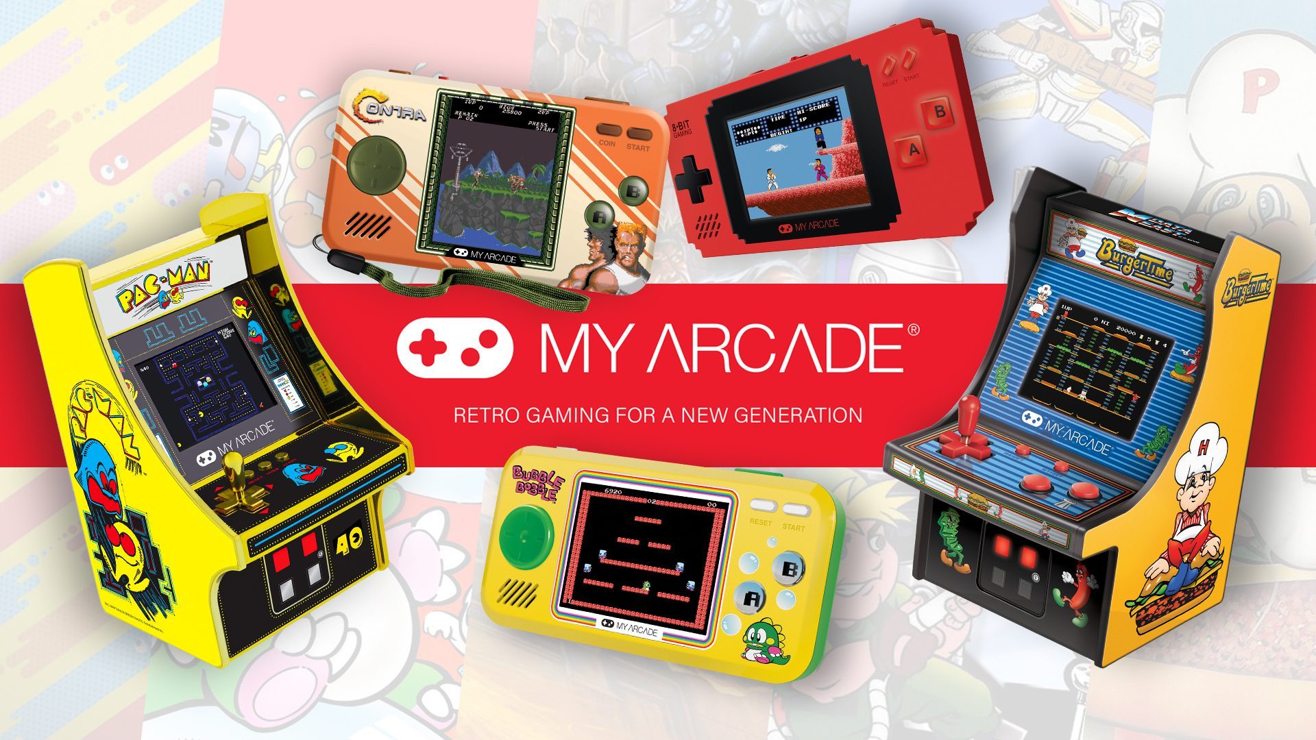 Just For Games distribue en France les bornes mini et consoles rétro My  Arcade® - JUST FOR GAMES