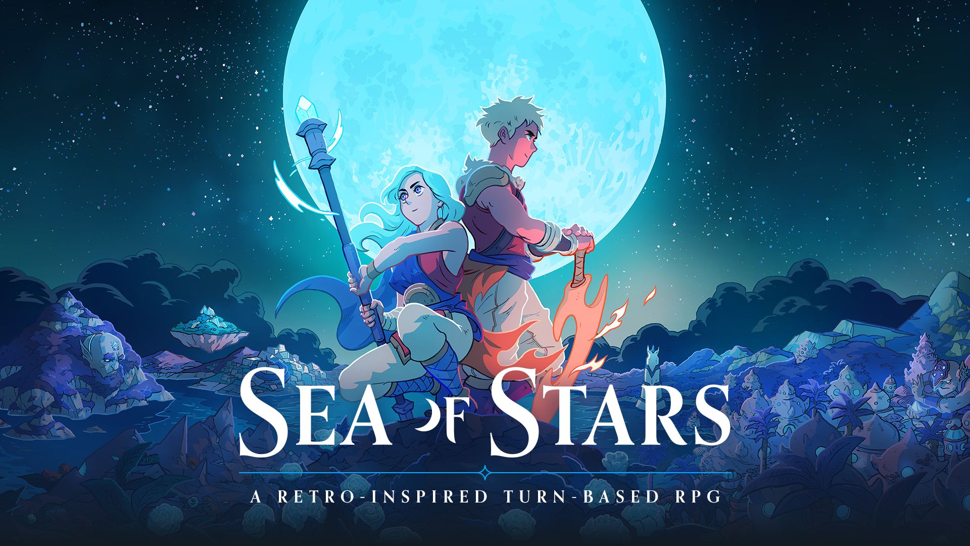 Le Succ S Ind Sea Of Stars Arrive En Dition Physique Le 10 Mai 2024   Sea Of Stars Keyart W Logo 