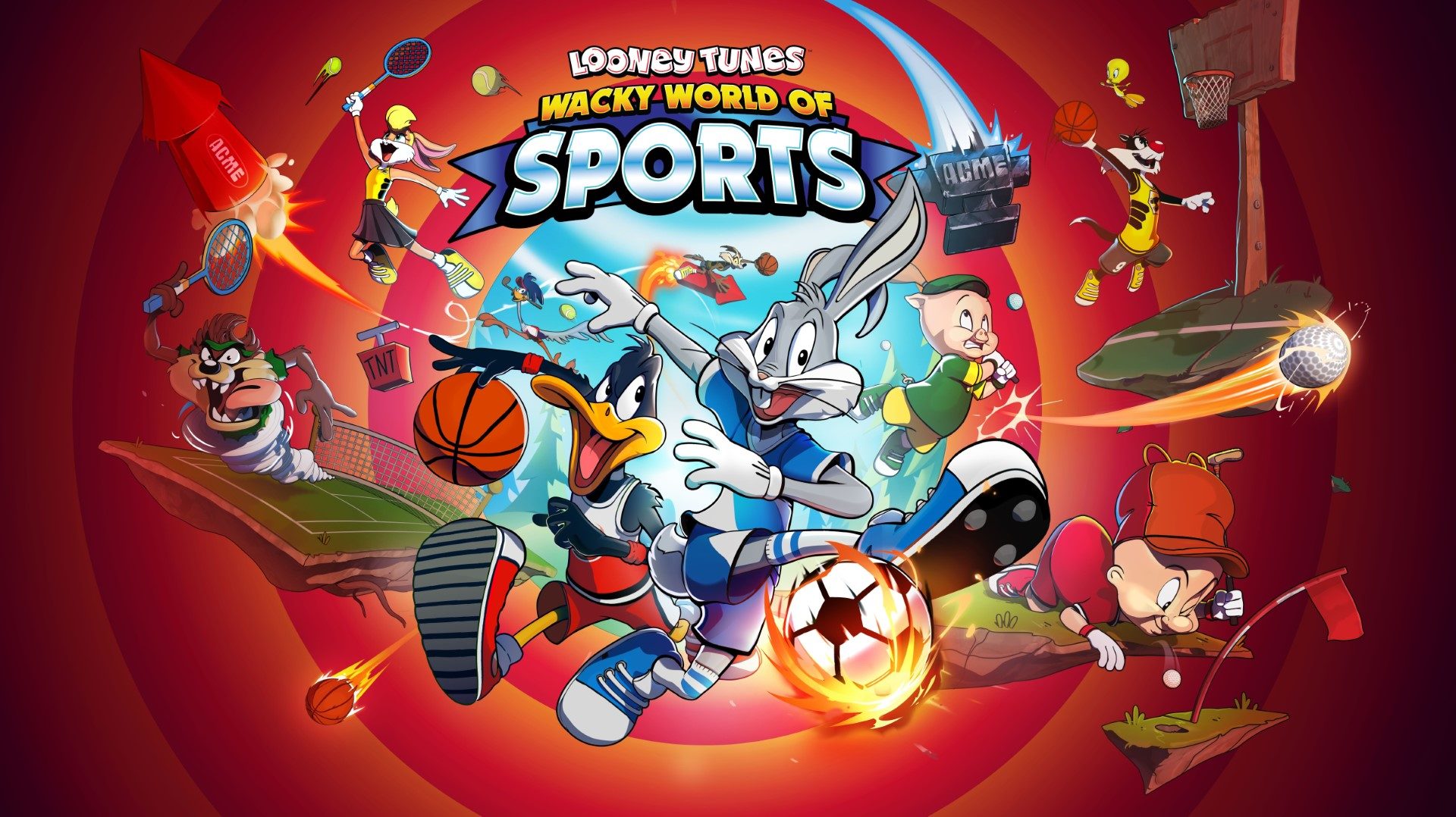 Faites du sport façon cartoon avec Looney Tunes Wacky World of Sports